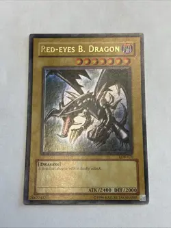 Red-Eyes B. Dragon LOB-070 The Legend of Blue Eyes White Dragon... - Image 1