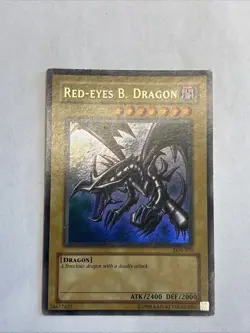 Red-Eyes B. Dragon LOB-070 The Legend of Blue Eyes White Dragon... - Image 2