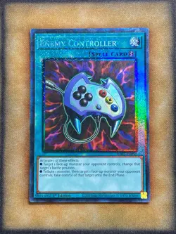 Yugioh Enemy Controller RA02-EN051 Prismatic Collector Rare 1st Ed NM - Image 1