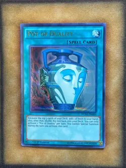 Yugioh Pot of Duality DUSA-EN084 Ultra Rare 1st Ed NM - Image 1