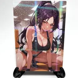 Bleach Yoruichi Shihouin Sexy Anime Waifu Girl Lewd Doujin Goddess Story Card - Image 1