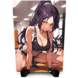 Bleach Yoruichi Shihouin Sexy Anime Waifu Girl Lewd Doujin Goddess Story Card - Image 2