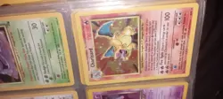 Big Pokemon Card Collection Binder Unique Cards Vintage Holos Plus 100+ - Image 1