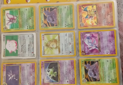 Big Pokemon Card Collection Binder Unique Cards Vintage Holos Plus 100+ - Image 3