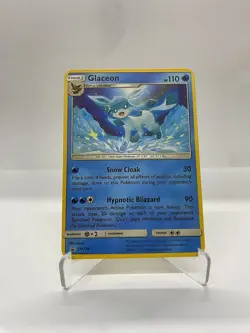 Glaceon Gold Metal Pokemon Card-Collectible Gift Display！Christmas PRETTY - Image 3