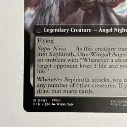 MTG Magic the Gathering Sephiroth, Fabled SOLDIER (451/764) TOKEN INCLUDED!!!! - Image 3