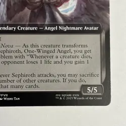 MTG Magic the Gathering Sephiroth, Fabled SOLDIER (451/764) TOKEN INCLUDED!!!! - Image 4