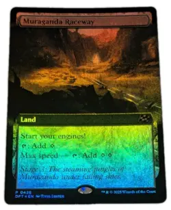 Muraganda Raceway #426 Extended Art Foil Aetherdrift Finish Line Promo MTG Magic - Image 1