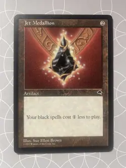 Jet Medallion - Tempest English MTG LP Rare - Image 1