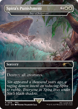 Spira's Punishment #1858 | Near Mint FOIL | Secret Lair Drop Magic MTG - Image 1