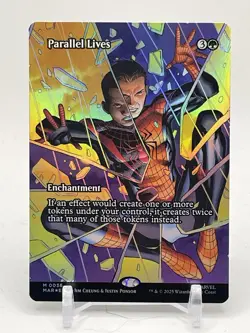 MTG - PARALLEL LIVES - MYTHIC - BORDERLESS - FOIL - NM - SPM - Image 1