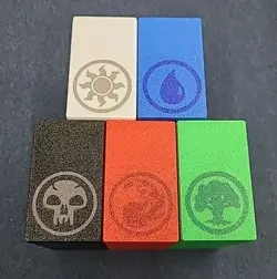3D Printed Deck Box - Magic MTG - Holds 60 sleeved cards, 100 unsleeved - Image 1