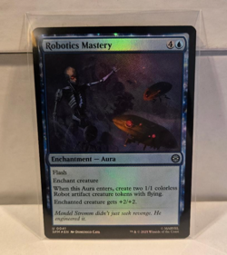 MTG Robotics Mastery 0041 Marvel's Spider-Man Foil NM-MINT Card Holo - Image 1
