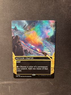 MTG: Meteor Crater 0026 Borderless Edge of Eternities: Stellar Sights Regular - Image 1