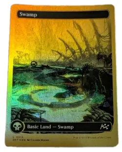 Swamp #0514 First-Place Foil Aetherdrift Alternative Art Magic The Gathering MTG - Image 1