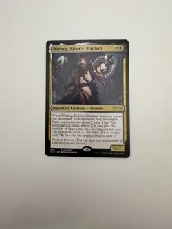 MTG Wernog, Rider's Chaplain Secret Lair Drop Series 008 Regular Rare - Image 1