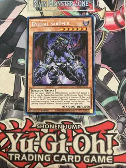 Bystial Saronir Prismatic Secret Rare 1st Edition MP23-EN158 Yugioh - Image 1