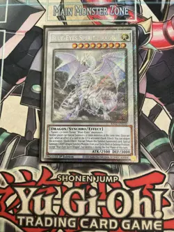 Blue-Eyes Spirit Dragon Platinum Secret Rare 1St Edition RA02-EN030 Yugioh - Image 1