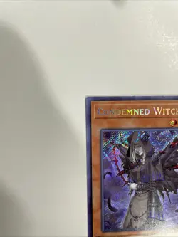 Yugioh Condemned Witch SOFU-EN028 Secret Rare Unlimited Light Played - Image 3