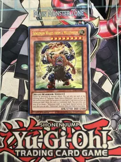 Sengenjin Wakes From A Millennium Ultra Rare INFO-EN001 Yugioh Millennium Ankh - Image 1