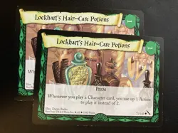 2x Lockhart's Hair-Care Potions #73/140 COS 2002 Regular MP Cards (Harry Potter) - Image 1