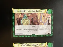 2x Lockhart's Hair-Care Potions #73/140 COS 2002 Regular MP Cards (Harry Potter) - Image 4
