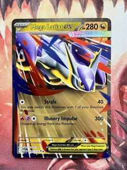 Mega Latias ex 100/132 Double Rare Pokemon Mega Evolution Card NM FAST Shipping - Image 1