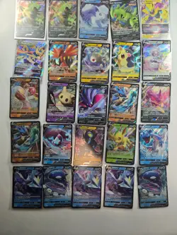 Pokemon V Card Lot 25 Ultra Rare Holo - Tyranitar, Zeraora, Lapras, Leafeon NM - Image 1