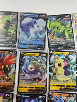 Pokemon V Card Lot 25 Ultra Rare Holo - Tyranitar, Zeraora, Lapras, Leafeon NM - Image 3