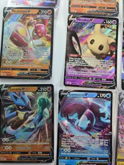 Pokemon V Card Lot 25 Ultra Rare Holo - Tyranitar, Zeraora, Lapras, Leafeon NM - Image 5
