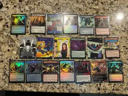 Spider-Man Magic The Gathering Collector Booster Card Lot - Mythic, Rare,... - Image 1