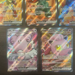 Pokemon 5 Card Lot - Full Art EX Ultra Rares NM - Image 4