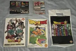 Anime Expo 2017 Promo Items Dragonball Super TCG Card Game Deck & Comic Book - Image 1