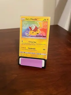 Ash’s Pikachu “I Choose You” Pokemon Movie Promo Card SM108 NM/Mint SEALED - Image 1
