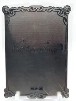 Goddess Story - Silver Metal Waifu Card - Elsa - NUMBERED #/100 - Image 2