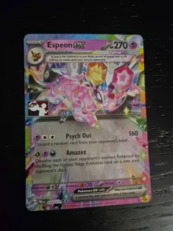 Espeon ex - Prize Pack Series Cards - 034/131 Stamped Holo - Image 1