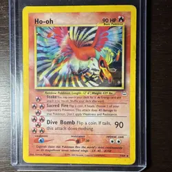 Ho-Oh 7/64 Holo Rare Neo Revelation Pokemon Card Light Play Condition 🔥🐓🔥 - Image 1
