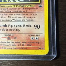 Ho-Oh 7/64 Holo Rare Neo Revelation Pokemon Card Light Play Condition 🔥🐓🔥 - Image 5