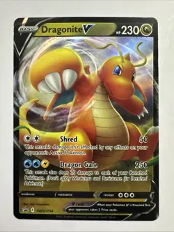 Dragonite V SWSH154 SWSH: Sword & Shield Promo Cards Holo - Image 1