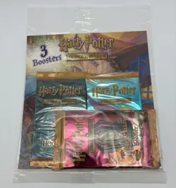 🔥THREE PACK HARRY POTTER TRADING CARD GAME DIAGON ALLEY BOOSTER 2 - Image 1