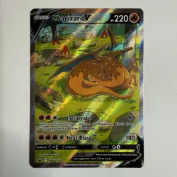 Charizard V SWSH260 SWSH: 2022 Pokemon TCG Sword & Shield Black Star Promo Card - Image 1