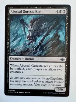 Abyssal Gorestalker (087) The Lost Caverns of Ixalan LCI MTG Magic - Image 1