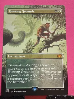 Hunting Grounds (Borderless) Dominaria Remastered Regular - Image 1