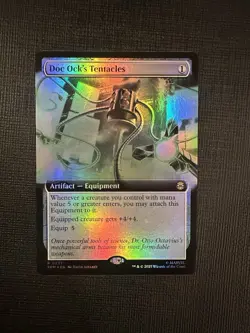 MTG Doc Ock's Tentacles (Extended Art) Marvel's Spider-Man Foil NM - Image 1