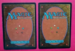 Magic the Gathering MTG The Dark EXORCIST X 2 LP/EX R 1994 Nice! - Image 3