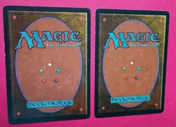 Magic the Gathering MTG The Dark EXORCIST X 2 LP/EX R 1994 Nice! - Image 4