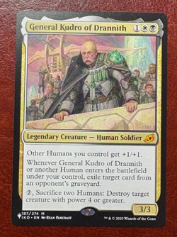 1x NM THE LIST General Kudro of Drannith - # IKO - 187 - MTG Magic Never Played - Image 1