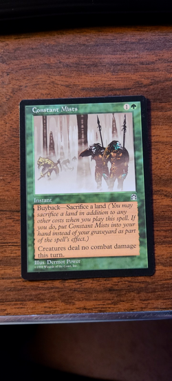 Magic: the Gathering - Constant Mists - Stronghold, NM+ Unplayed - Image 1