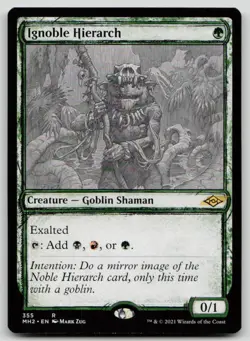 Ignoble Hierarch (Showcase) R Modern Horizons 2 355 NM - Image 1