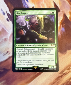 Biophagus Universes Beyond: Warhammer 40000 Regular Magic the Gathering NM - Image 1